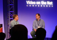 Mike Arrington and Robert Scoble