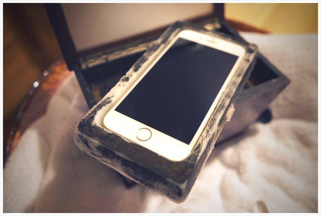iPhone tray for Stereoscope